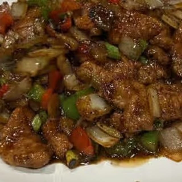 Black Pepper Lamb.