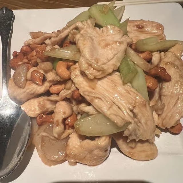 Cashew Chicken.