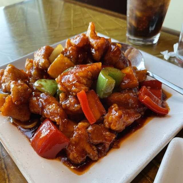 Sweet & Sour Pork.