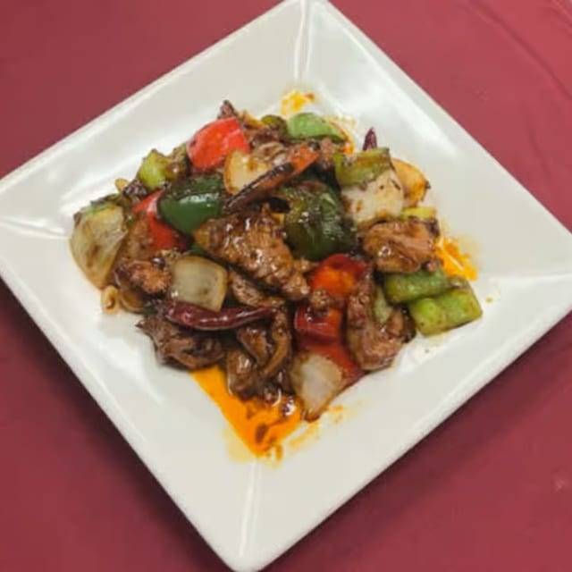 Szechuan Lamb.