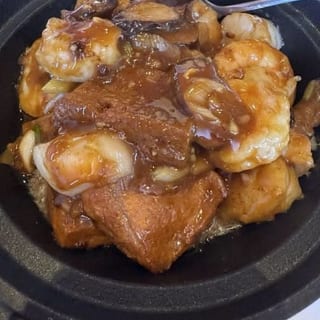 Seafood Tofu Hot Pot